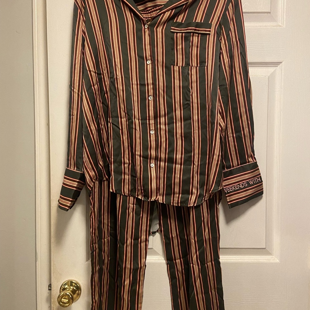 Asceno x Adele Silk Pajama Set - Picture 6 of 6